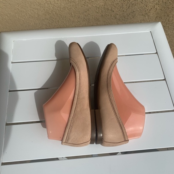 Frye ballet flats nude leather 7M - Picture 6 of 12